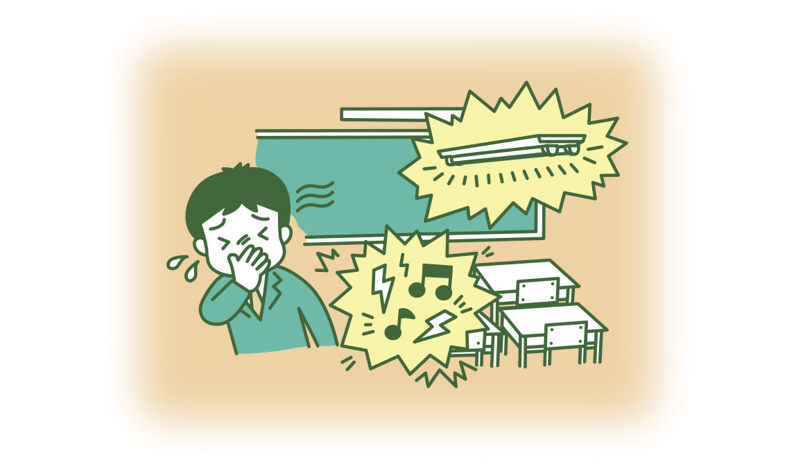 Image of support for children with developmental characteristics and sensory sensitivities